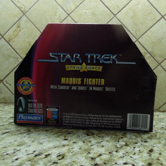 STAR TREK STRIKE FORCE MAQUIS FIGHTER - Picture 4 of 8